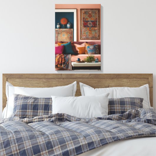 Galerij > Kunst op doek Canvas Afdruk (Insitu (Slaapkamer))