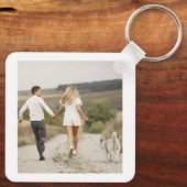 Galerij met 5 aangepaste foto-Sleutelhanger Sleutelhanger (Achterkant)