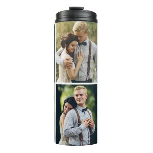 Galerij met 6 Speciaal gepersonaliseerde foto's Thermosbeker