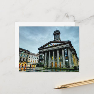 Galerij met moderne kunst, Briefkaart Glasgow