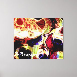 Galerij met overvloed Canvas met inzetbaarheid Afdruk