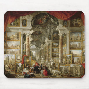 Galerij met Uitzichten van Modern Rome, 1759 Muismat