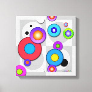 Galerijomloop CANVAS AFDRUKKEN VAN Pop