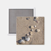 Galets Dans Le Magnet De Sable (Recto/Verso)