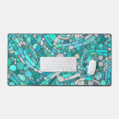 Galets Mosaïque Art -Aquamarine et Pearl (Clavier et souris)