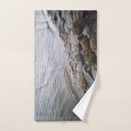 Galets Sur La Plage (Serviette à main)