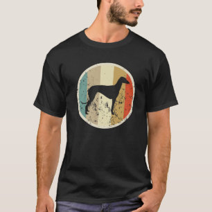 Galgo Español Spaans Greyhound Dog Retro T-shirt