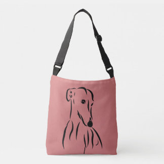 Galgo love crossbody tas