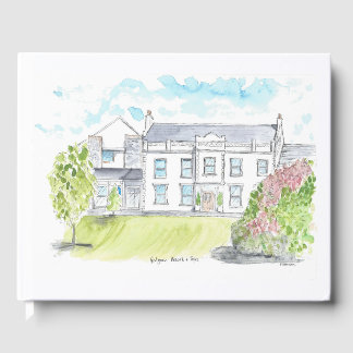 Galgorm resort en spa schilderij gastenboek