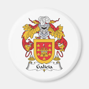 Galicia Family Crest Magneet