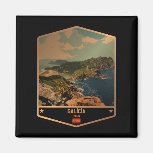 Galicia Magneet (Voorkant)