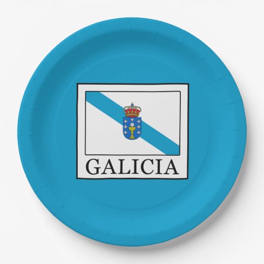 Galicia Papieren Bordje (Voorkant)