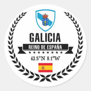 Galicia Ronde Sticker