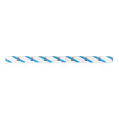 Galicia vlag Ribbon Lint (Voorkant)