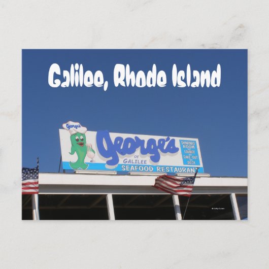 Galilee, Rhode Island Briefkaart (Voorkant)