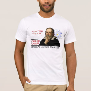 Galileo 1632 Lecture Tour (alleen voor Afbeelding) T-shirt