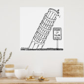 Galileo Cartoon 0958 Poster (Keuken)