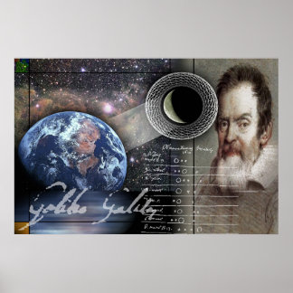 Galileo door Gregory Gallo Poster