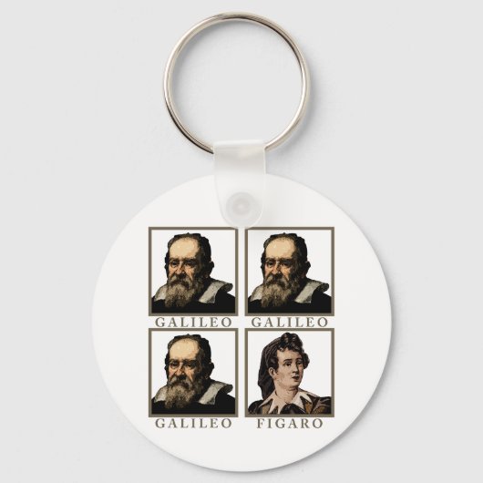 Galileo Figaro Sleutelhanger (Voorkant)
