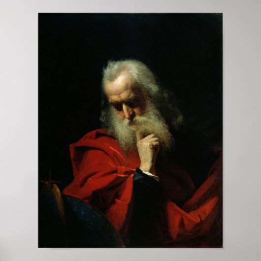 Galileo Galilei 1858 Poster (Voorkant)