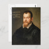 Galileo Galilei Briefkaart (Voorkant / Achterkant)