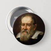 Galileo Galilei Ronde Button 7,6 Cm (Voorkant /achterkant)