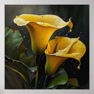 Galla Lys Lys Lily Art Imprimer Poster