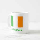 Gallagher Irish Flag Koffiemok (Voorkant links)