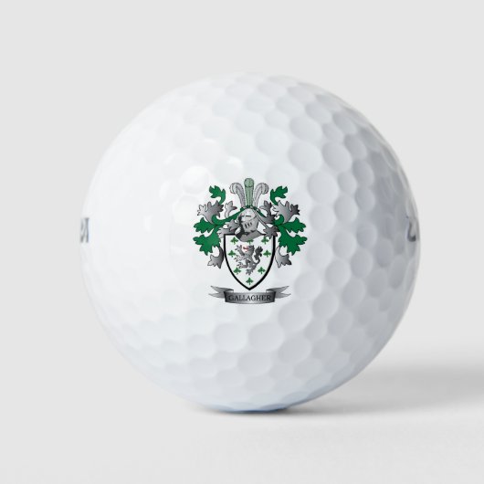 Gallagher wapenstilstand golfballen (Voorkant)