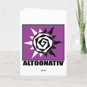 Gallant Birthday Kaart (Achterkant)