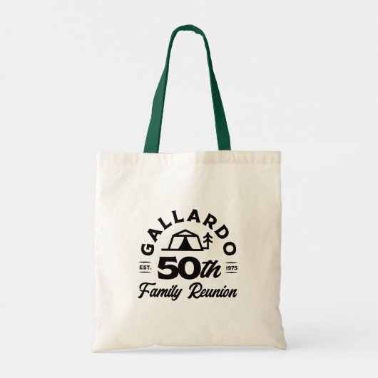 Gallardo 50ste Jubileum Familie Reünie Canvas tas (Achterkant)