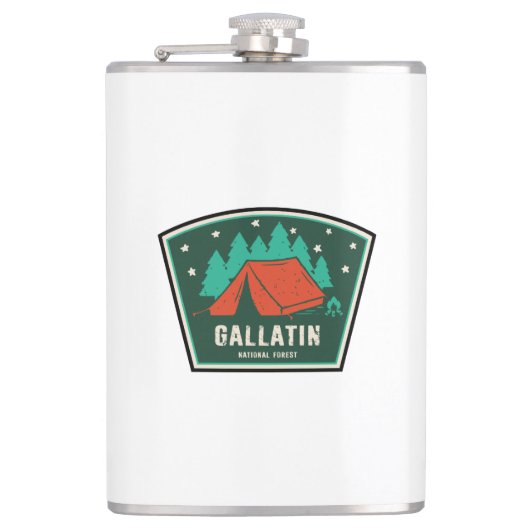 Gallatin National Forest Camping Heupfles (Voorkant)