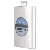 Gallatin Range Montana Wyoming Camping Flacon (Links)