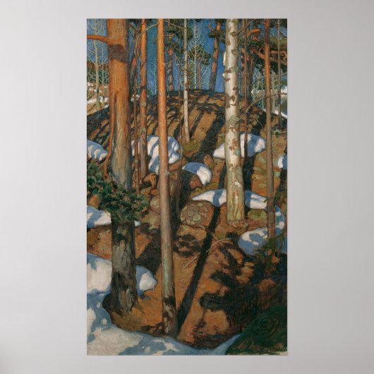 Gallen-Kallela - Lente Poster (Voorkant)