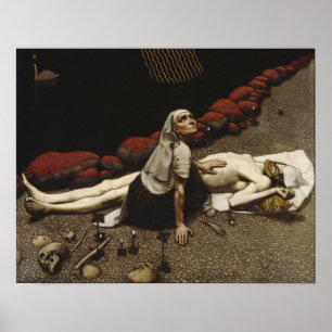 Gallen-Kallela - Moeder van Lemminkainen Poster