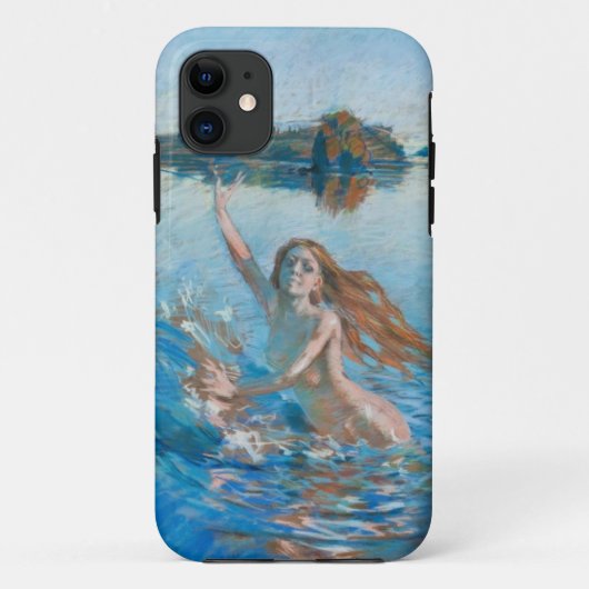 Gallen-Kallela's Aino iPhone case (Achterkant)
