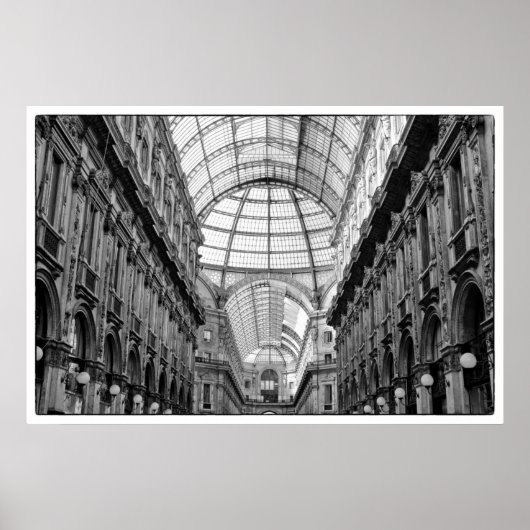 Galleria Milano Poster (Voorkant)