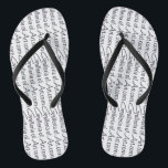 Galleria of Art.com - Flip Flops Slim Strap Unisex<br><div class="desc">Vous pouvez ajouter vos propres designs, logos et/ou photos. Faites-le vous-même et économisez de l'argent ! POUR CUSTOMISER : Pour modifier la conception, le style ou la forme, cliquez sur "CUSTOMISEZ-le", une fois votre conception terminée, sélectionnez quantité puis cliquez sur "AJOUTER AU PANIER" pour acheter. POUR ACHETER : -Sélectionnez Taille....</div>