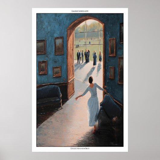 Gallery View Wall Art Print - Elegant Surrealist (Voorkant)