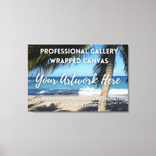 Gallery Wrapped Canvas - High Res - Satin/Matte Afdruk (Voorkant)