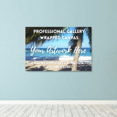 Gallery Wrapped Canvas - High Res - Satin/Matte Afdruk (Insitu (Houten vloer))