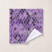 Galles de sirènes Glam #7 (Parties scintillant Fau (Gant de toilette)