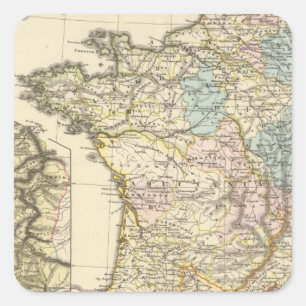 Gallia Vierkante Sticker