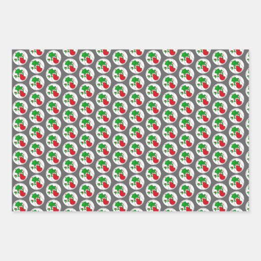 Gallifreyan kerstinpakpapier 3-pakket inpakpapier vel (Voorkant)