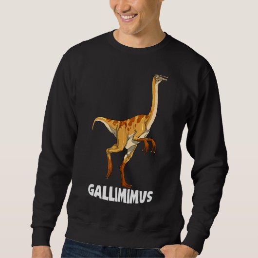 Gallimimus Dinosaurus Design Trui (Voorkant)