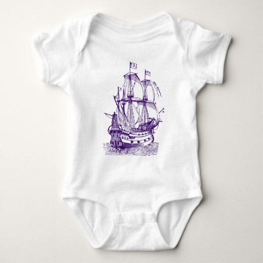Gallion - Deep Purple Romper (Voorkant)