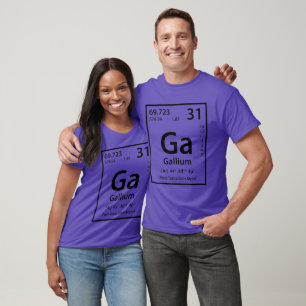 Gallium Element (zwart) T-shirt