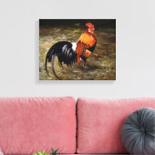 Gallo/Galo/Rooster Canvas Afdruk (Insitu (Woonkamer))