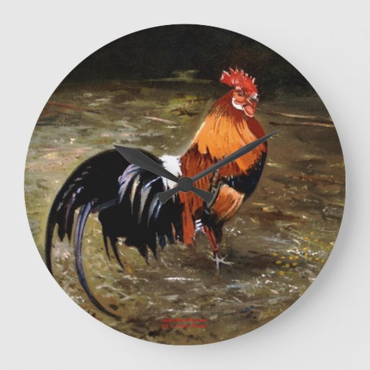 Gallo/Galo/Rooster Grote Klok (Voorkant)
