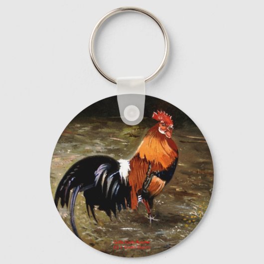 Gallo/Galo/Rooster Sleutelhanger (Voorkant)